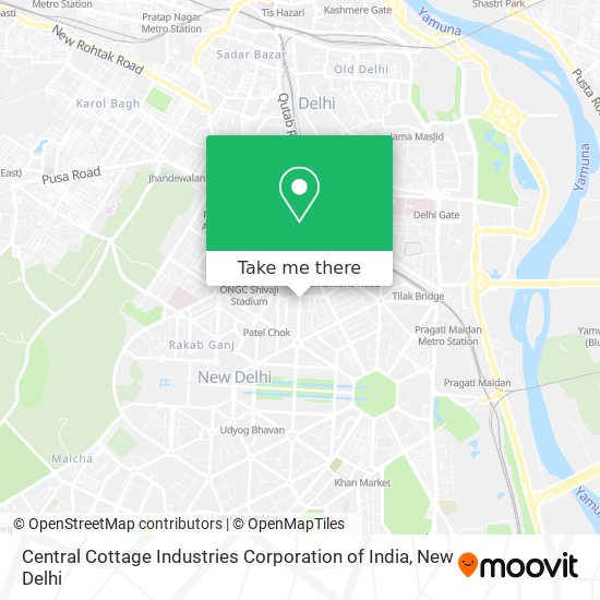 Central Cottage Industries Corporation of India map