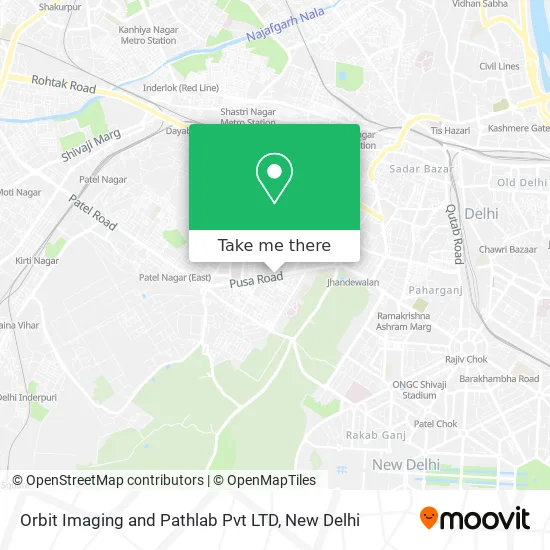 Orbit Imaging and Pathlab Pvt LTD map