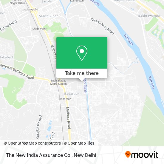 The New India Assurance Co. map