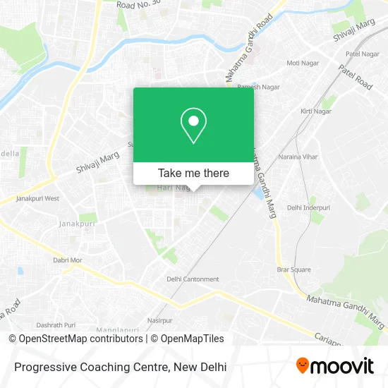 Progressive Coaching Centre map