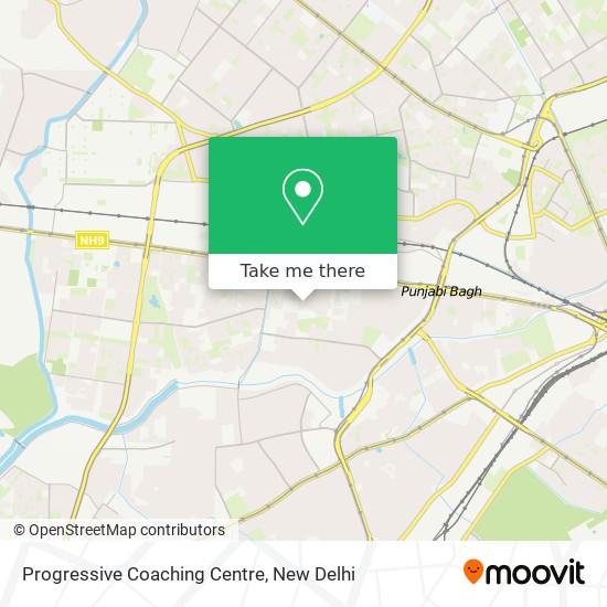 Progressive Coaching Centre map