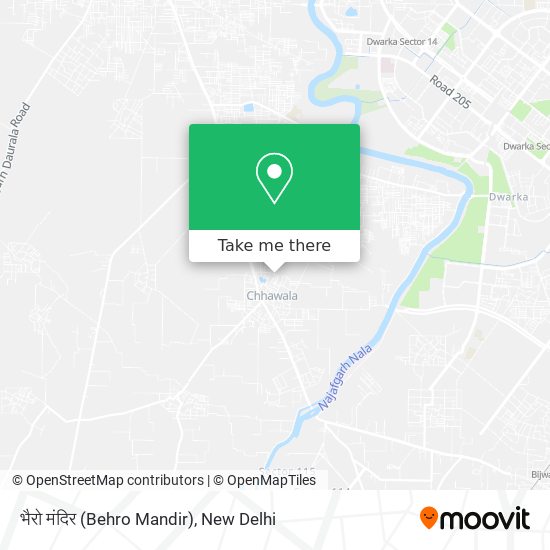 भैरो मंदिर (Behro Mandir) map