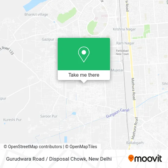 Gurudwara Road / Disposal Chowk map