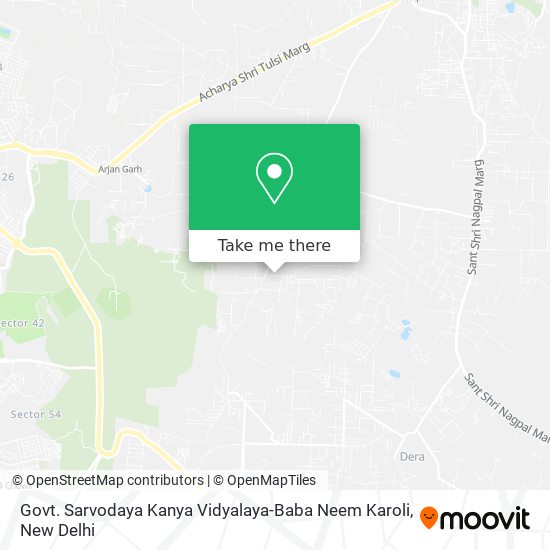 Govt. Sarvodaya Kanya Vidyalaya-Baba Neem Karoli map