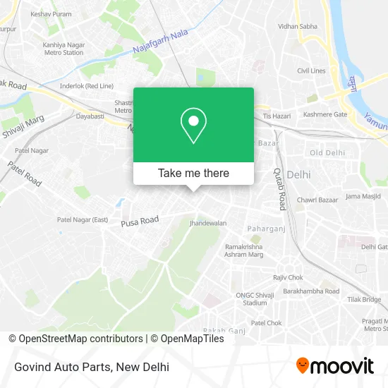 Govind Auto Parts map