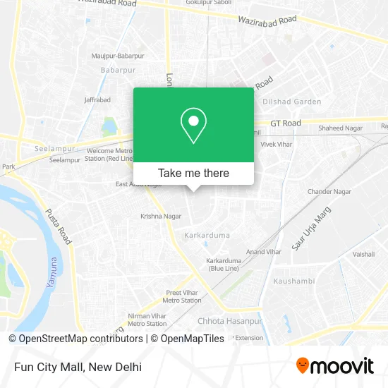 Fun City Mall map