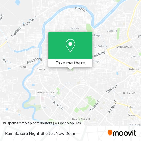 Rain Basera Night Shelter map