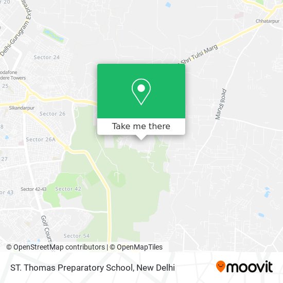ST. Thomas Preparatory School map