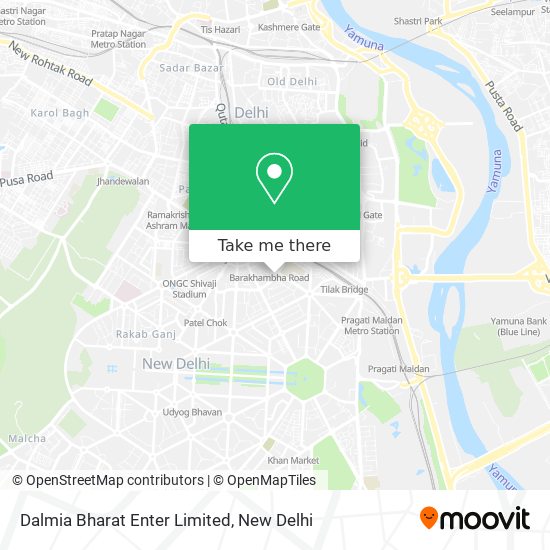 Dalmia Bharat Enter Limited map