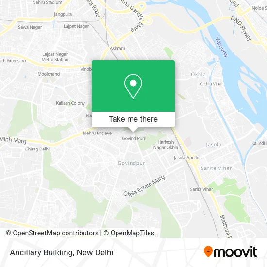 Ancillary Building map