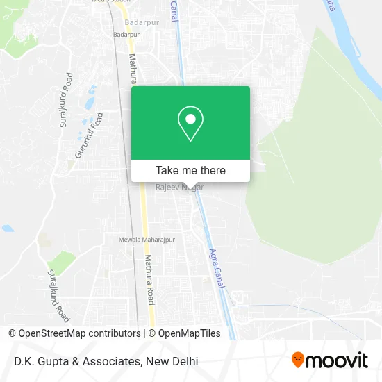 D.K. Gupta & Associates map