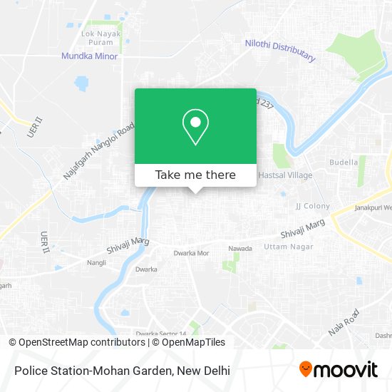 Police Station-Mohan Garden map