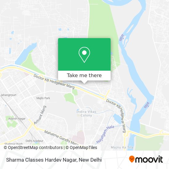 Sharma Classes Hardev Nagar map