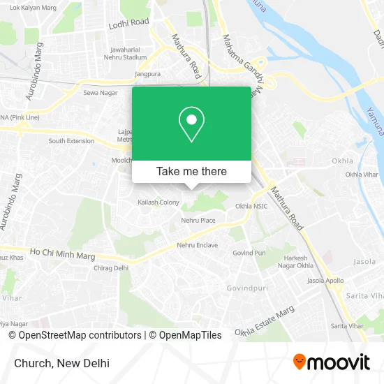 Church map