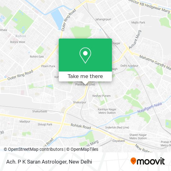 Ach. P K Saran Astrologer map
