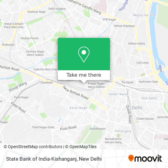 State Bank of India-Kishanganj map
