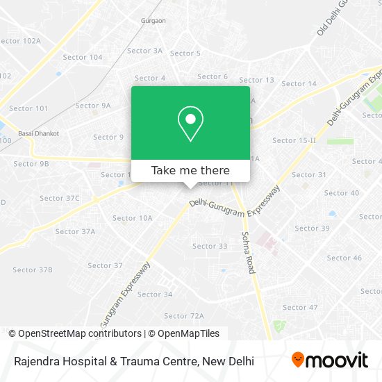 Rajendra Hospital & Trauma Centre map