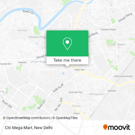 Citi Mega Mart map