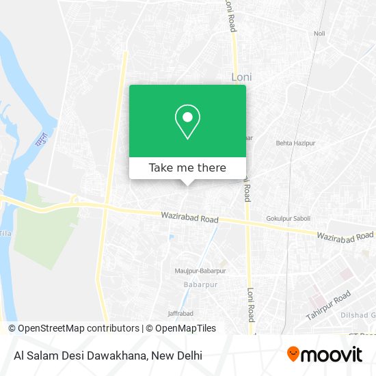Al Salam Desi Dawakhana map