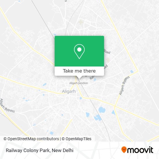 Railway Colony Park map