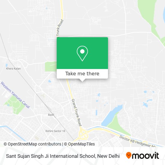 Sant Sujan Singh Ji International School map