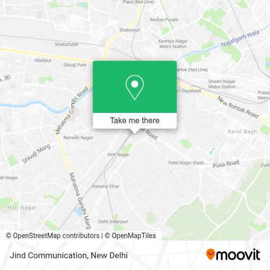 Jind Communication map