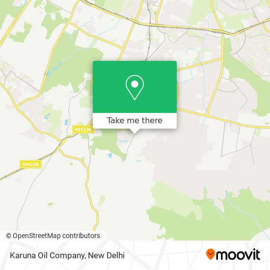 Karuna Oil Company map