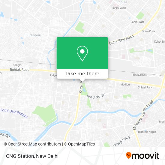 CNG Station map