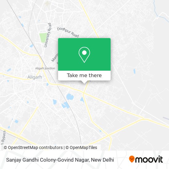 Sanjay Gandhi Colony-Govind Nagar map