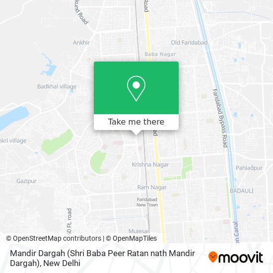 Mandir Dargah (Shri Baba Peer Ratan nath Mandir Dargah) map