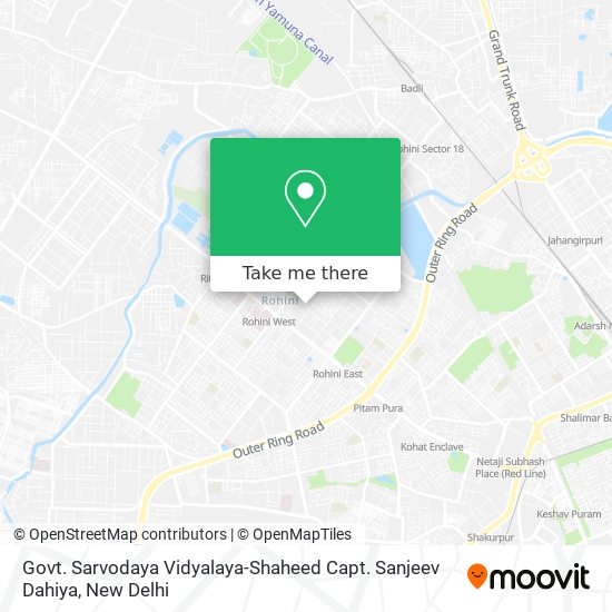 Govt. Sarvodaya Vidyalaya-Shaheed Capt. Sanjeev Dahiya map