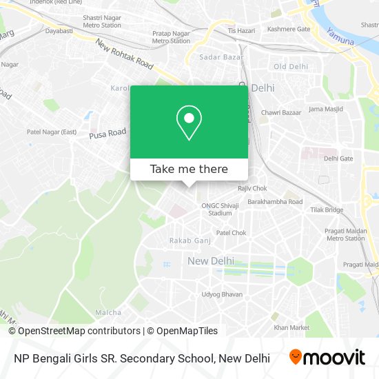 NP Bengali Girls SR. Secondary School map