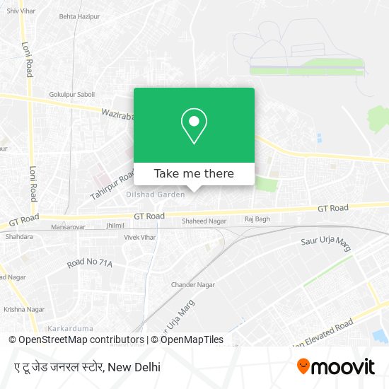 ए टू जेड जनरल स्टोर map