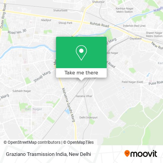 Graziano Trasmission India map