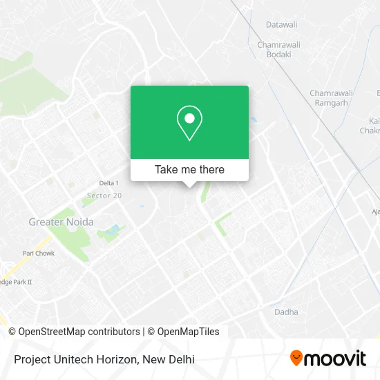 Project Unitech Horizon map