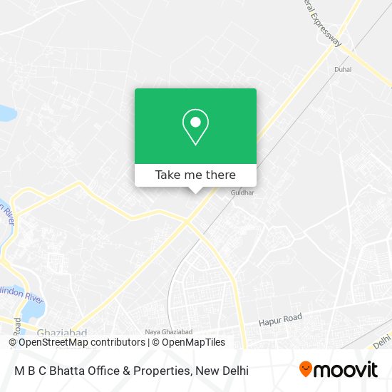 M B C Bhatta Office & Properties map