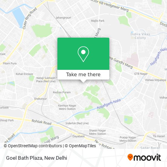 Goel Bath Plaza map