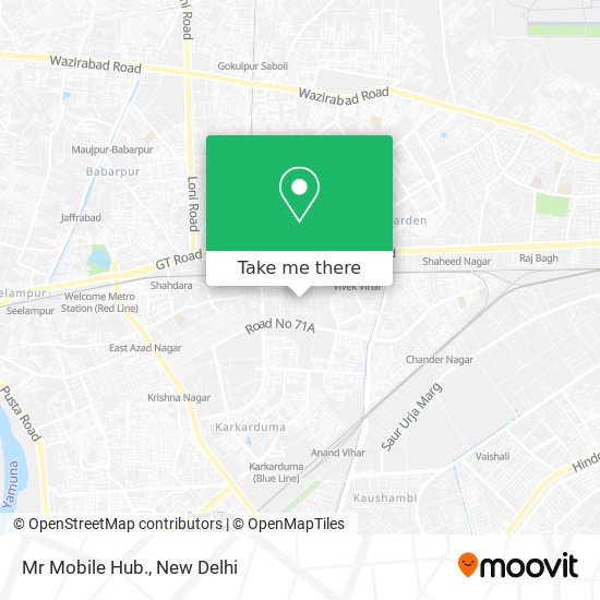 Mr Mobile Hub. map