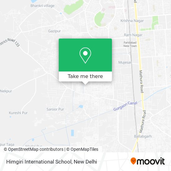 Himgiri International School map