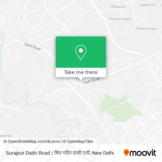 Surajpur Dadri Road / शिव मंदिर वाली गली map