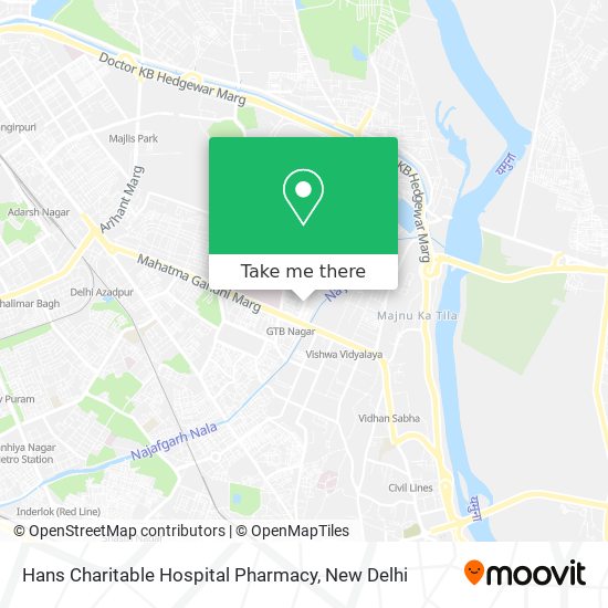 Hans Charitable Hospital Pharmacy map