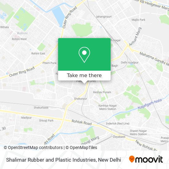 Shalimar Rubber and Plastic Industries map