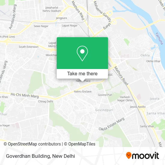 Goverdhan Building map