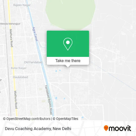 Devu Coaching Academy map