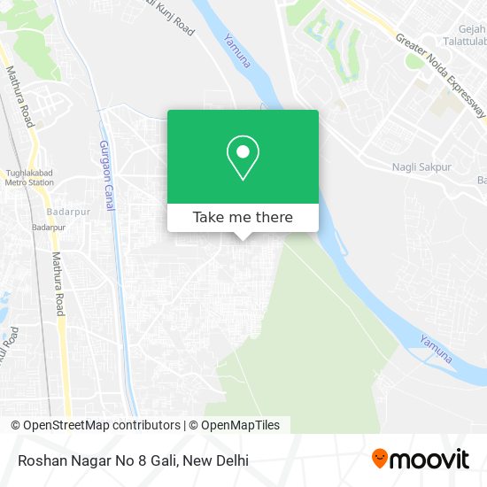 Roshan Nagar No 8 Gali map