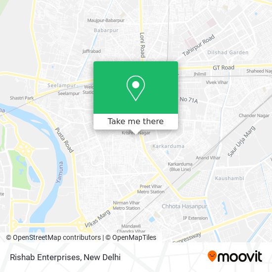 Rishab Enterprises map