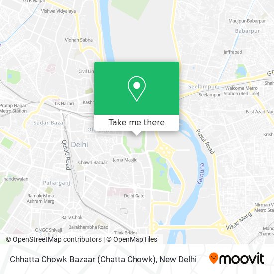Chhatta Chowk Bazaar (Chatta Chowk) map