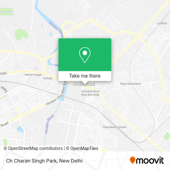 Ch Charan Singh Park map