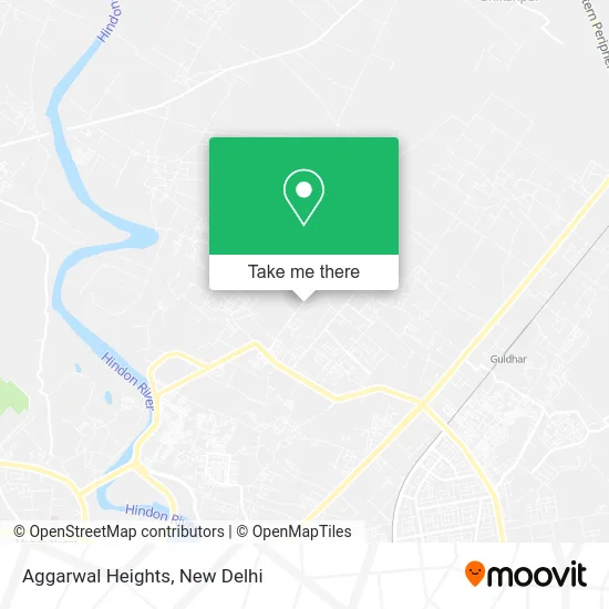 Aggarwal Heights map