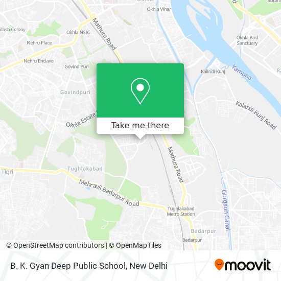 B. K. Gyan Deep Public School map